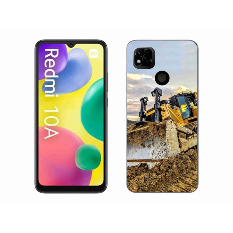 Gelový kryt mmCase na mobil Xiaomi Redmi 10A - bagr