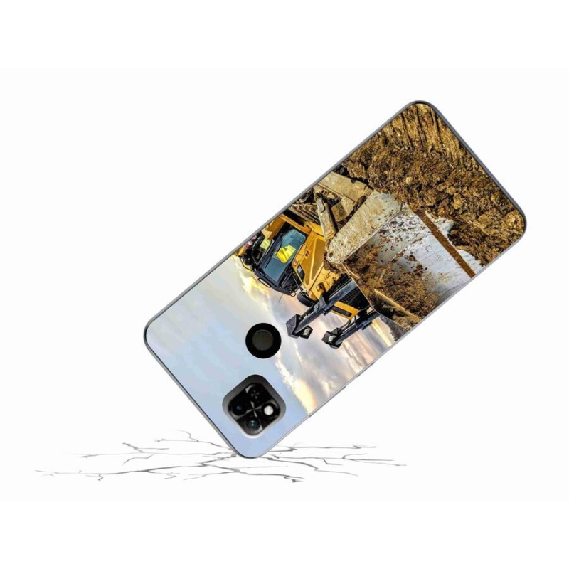 Gelový kryt mmCase na mobil Xiaomi Redmi 10A - bagr