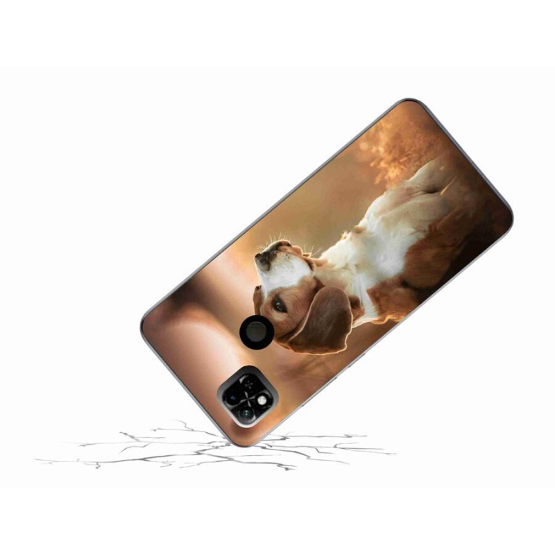 Gelový kryt mmCase na mobil Xiaomi Redmi 10A - bígl