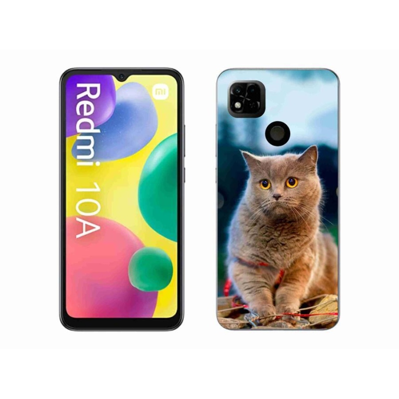 Gelový kryt mmCase na mobil Xiaomi Redmi 10A - britská modrá 2