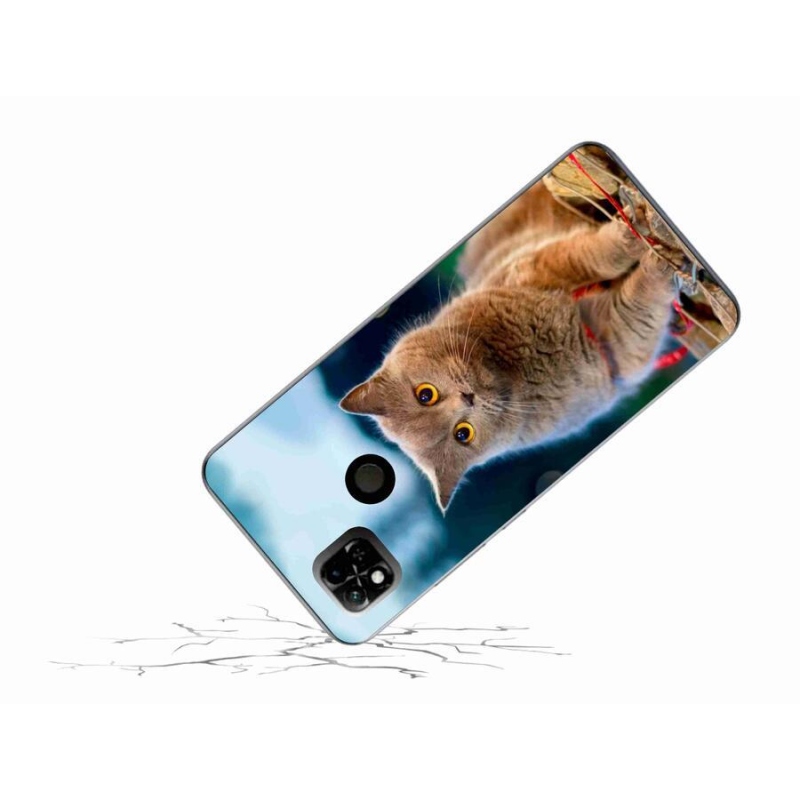 Gelový kryt mmCase na mobil Xiaomi Redmi 10A - britská modrá 2