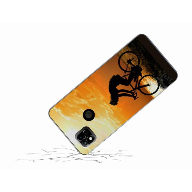 Gelový kryt mmCase na mobil Xiaomi Redmi 10A - cyklovýlet