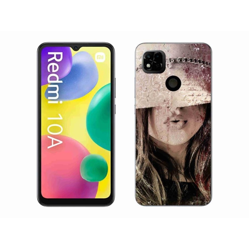 Gelový kryt mmCase na mobil Xiaomi Redmi 10A - dívka