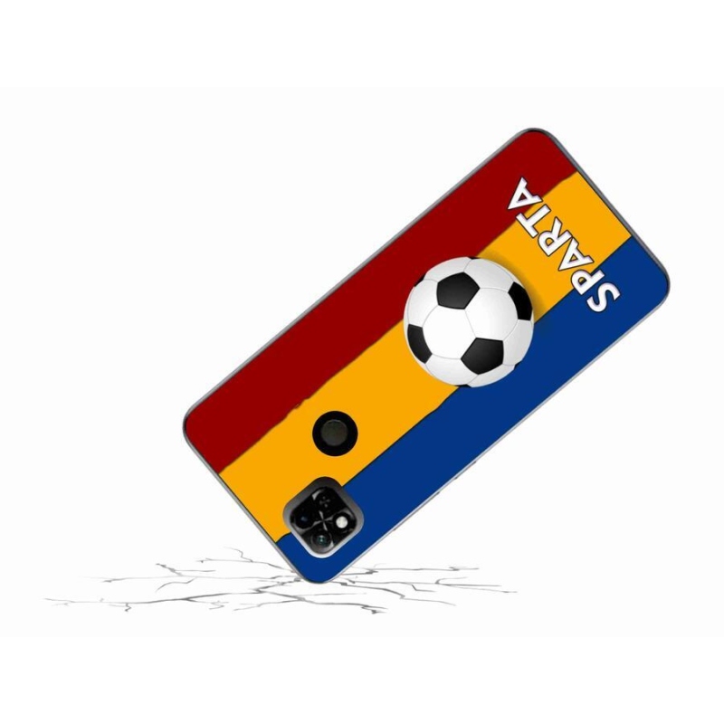 Gelový kryt mmCase na mobil Xiaomi Redmi 10A - fotbal 1