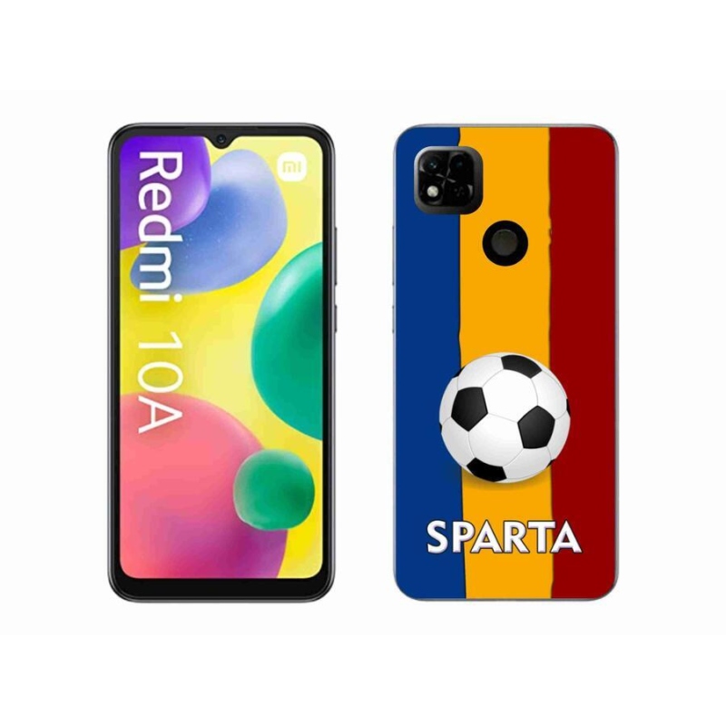Gelový kryt mmCase na mobil Xiaomi Redmi 10A - fotbal 1