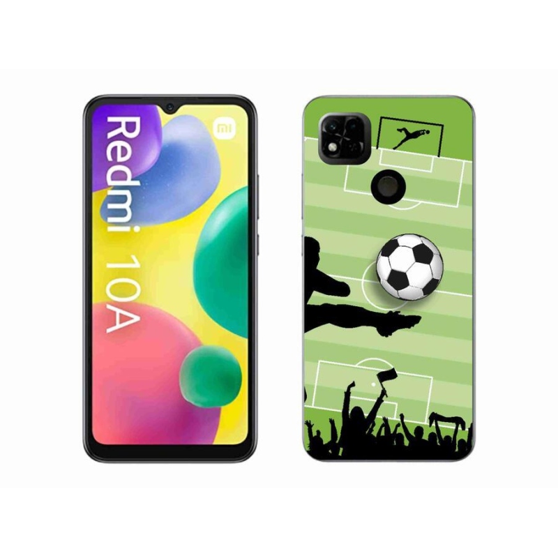 Gelový kryt mmCase na mobil Xiaomi Redmi 10A - fotbal 3