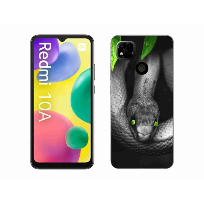 Gelový kryt mmCase na mobil Xiaomi Redmi 10A - had