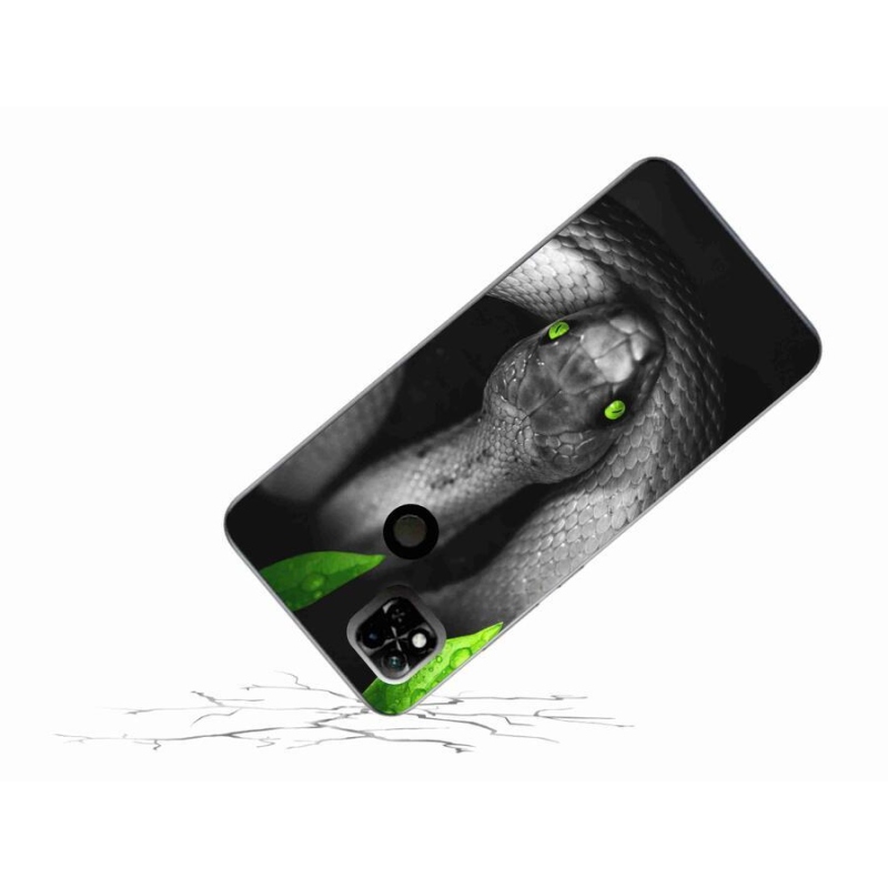 Gelový kryt mmCase na mobil Xiaomi Redmi 10A - had