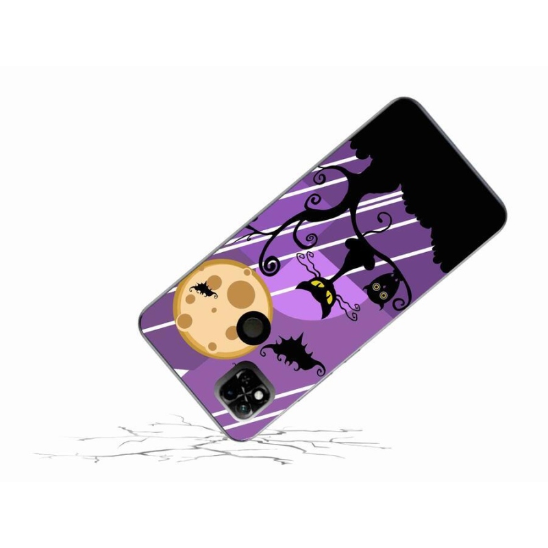 Gelový kryt mmCase na mobil Xiaomi Redmi 10A - halloween