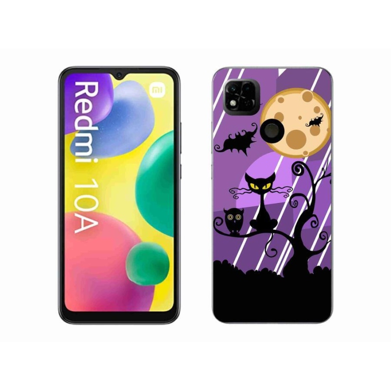 Gelový kryt mmCase na mobil Xiaomi Redmi 10A - halloween