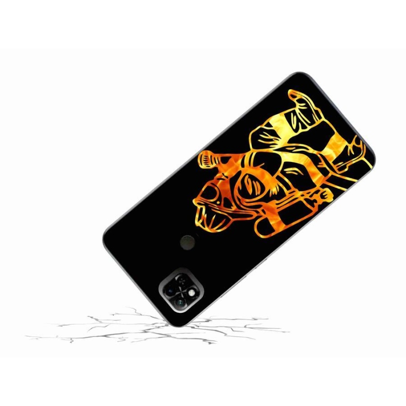 Gelový kryt mmCase na mobil Xiaomi Redmi 10A - hasič 1