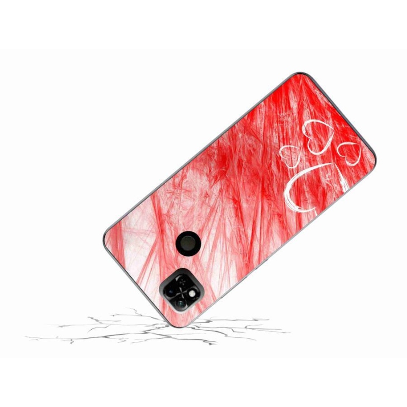Gelový kryt mmCase na mobil Xiaomi Redmi 10A - heart