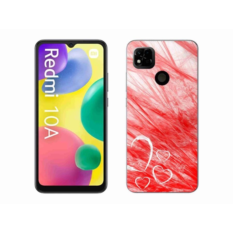 Gelový kryt mmCase na mobil Xiaomi Redmi 10A - heart