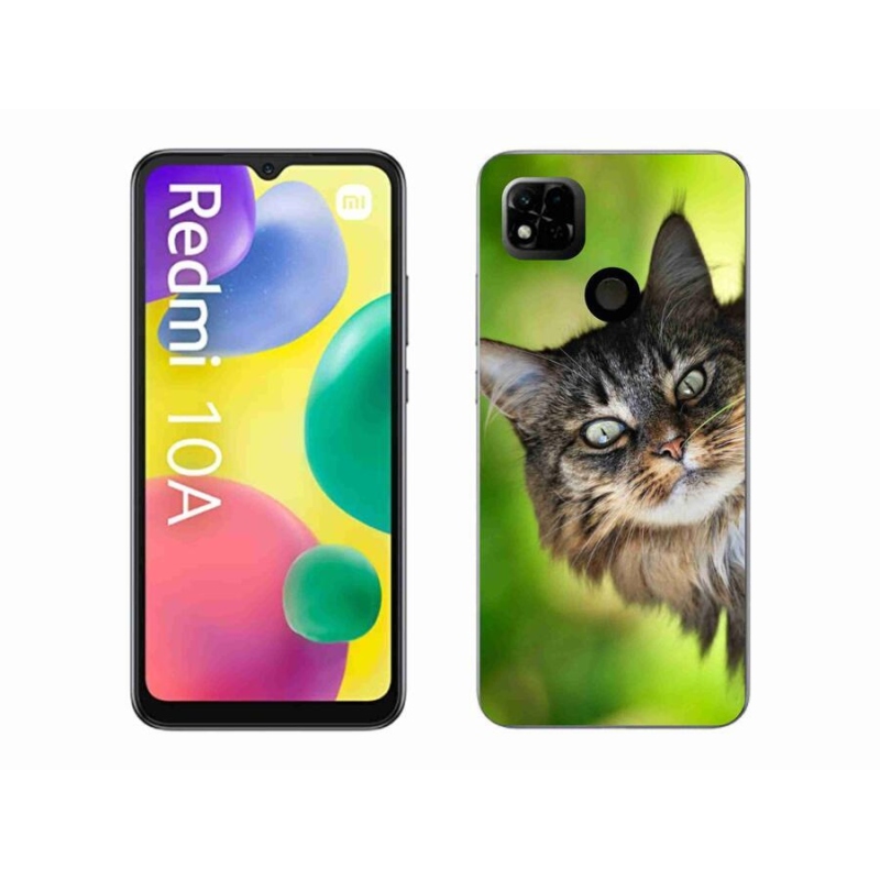 Gelový kryt mmCase na mobil Xiaomi Redmi 10A - kočka 3