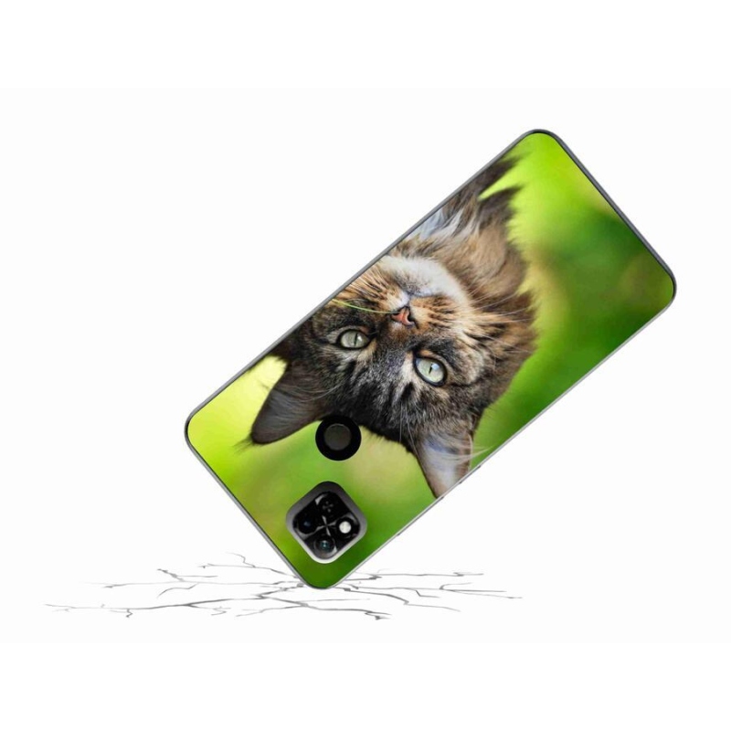 Gelový kryt mmCase na mobil Xiaomi Redmi 10A - kočka 3