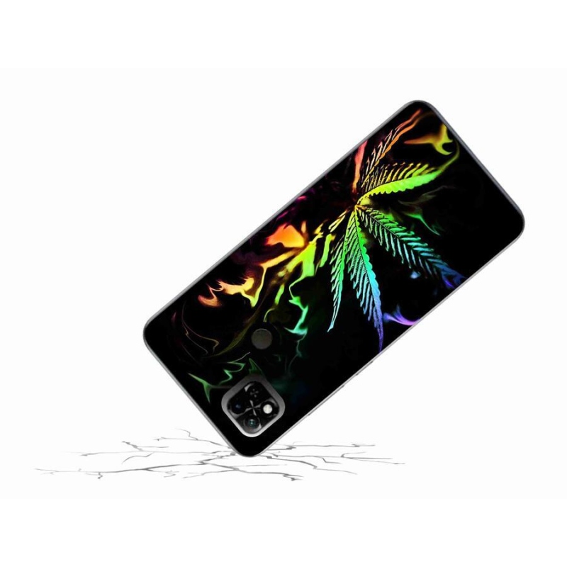 Gelový kryt mmCase na mobil Xiaomi Redmi 10A - konopí 2