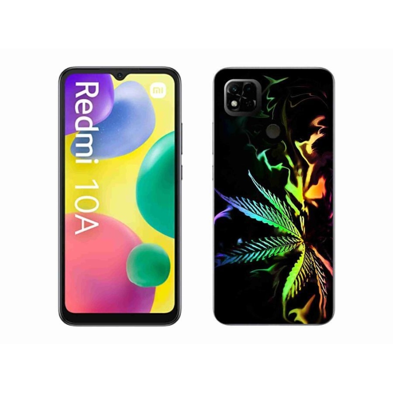 Gelový kryt mmCase na mobil Xiaomi Redmi 10A - konopí 2