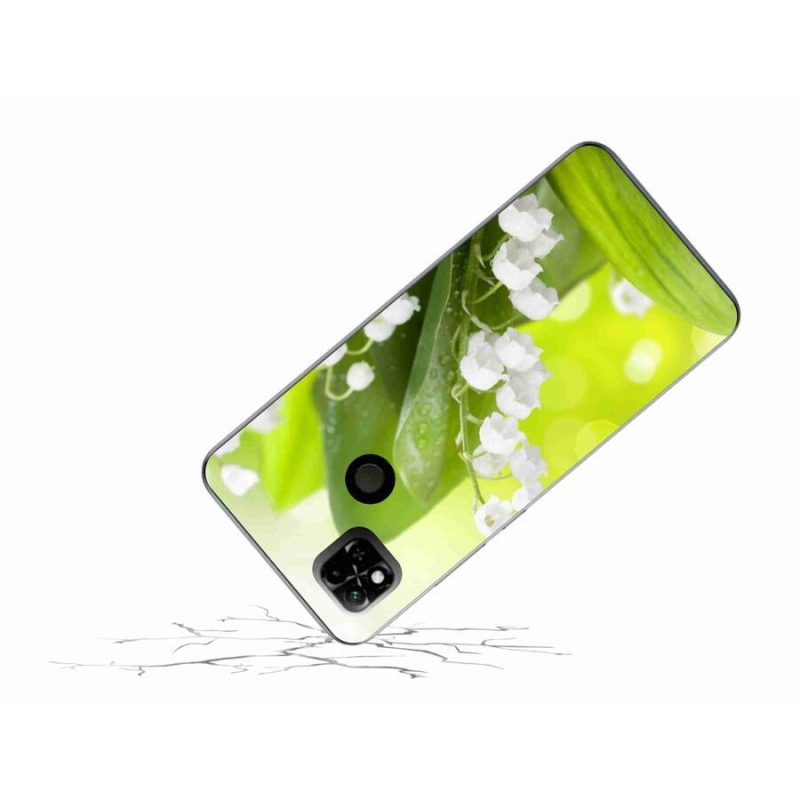 Gelový kryt mmCase na mobil Xiaomi Redmi 10A - konvalinka