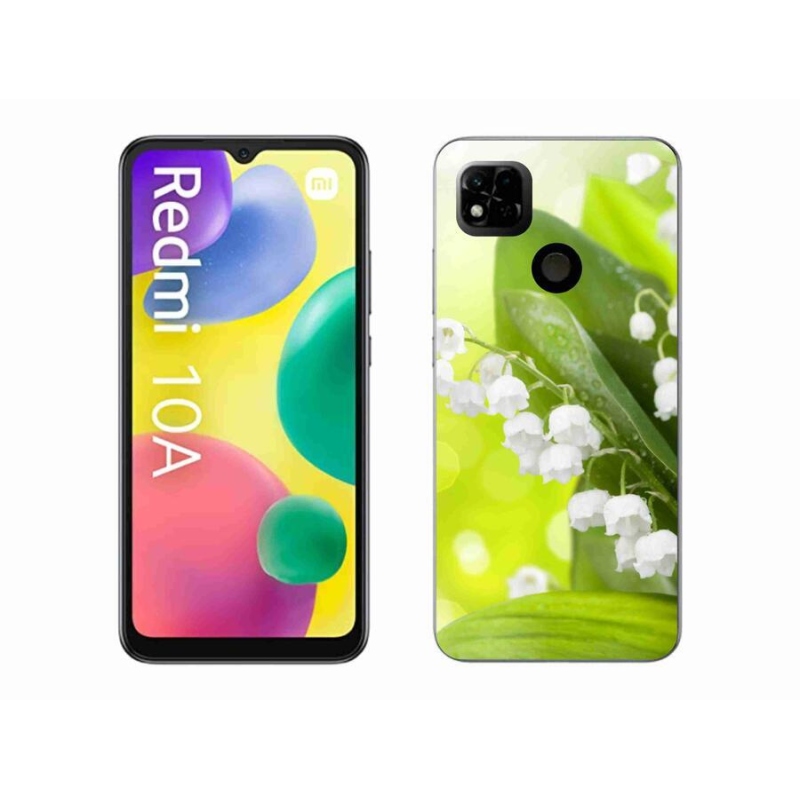 Gelový kryt mmCase na mobil Xiaomi Redmi 10A - konvalinka