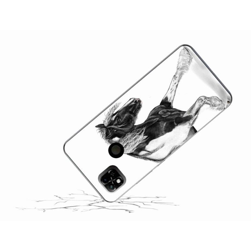 Gelový kryt mmCase na mobil Xiaomi Redmi 10A - kůň