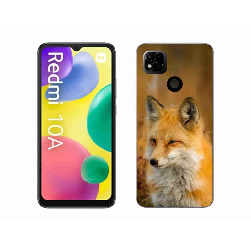 Gelový kryt mmCase na mobil Xiaomi Redmi 10A - liška