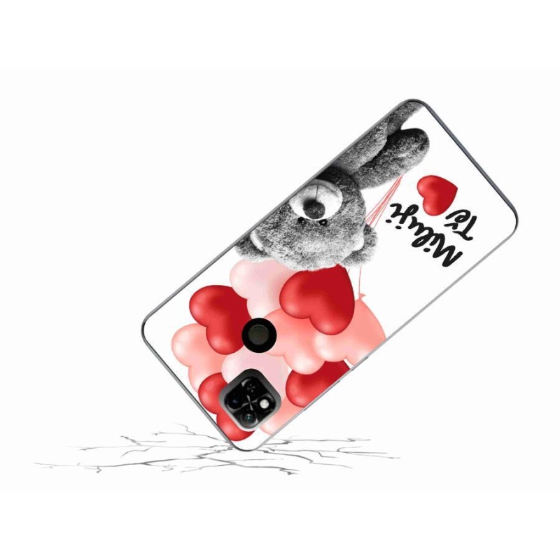 Gelový kryt mmCase na mobil Xiaomi Redmi 10A - miluji Tě
