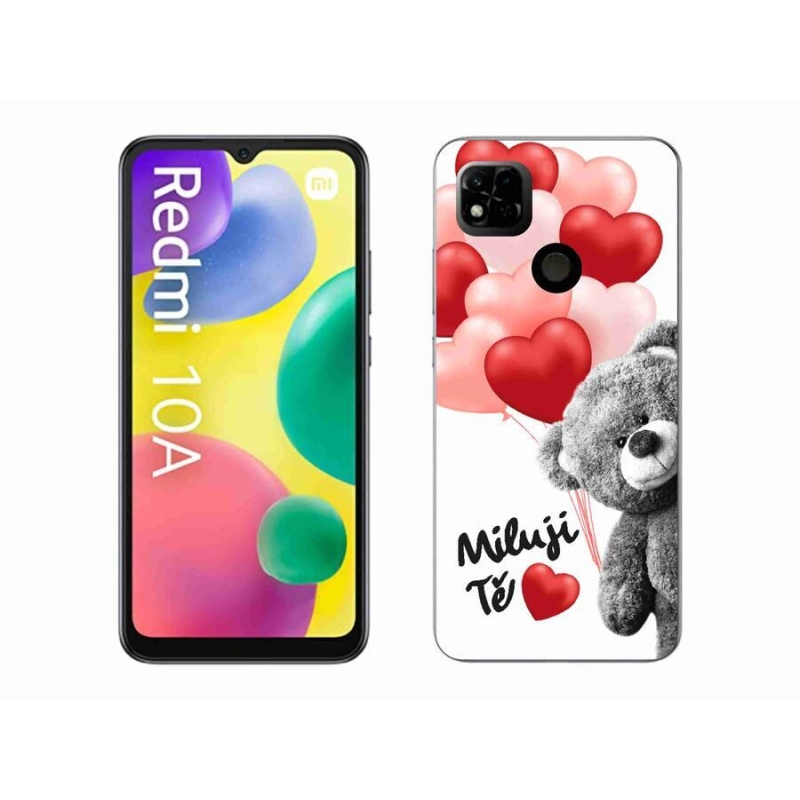Gelový kryt mmCase na mobil Xiaomi Redmi 10A - miluji Tě