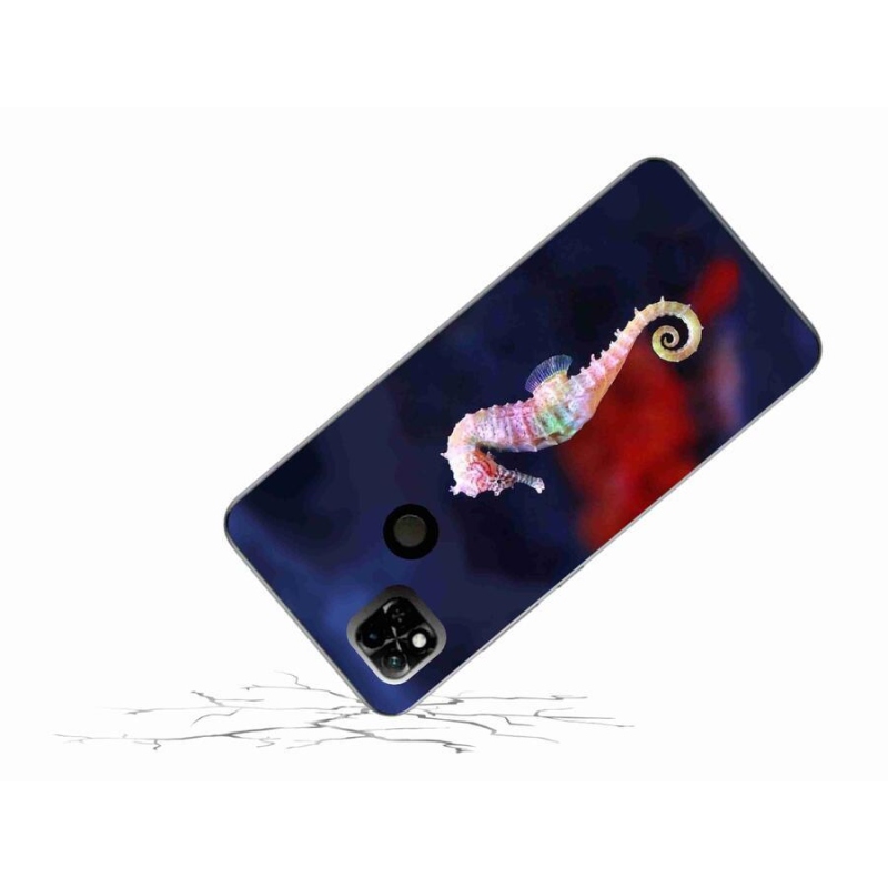 Gelový kryt mmCase na mobil Xiaomi Redmi 10A - mořský koník