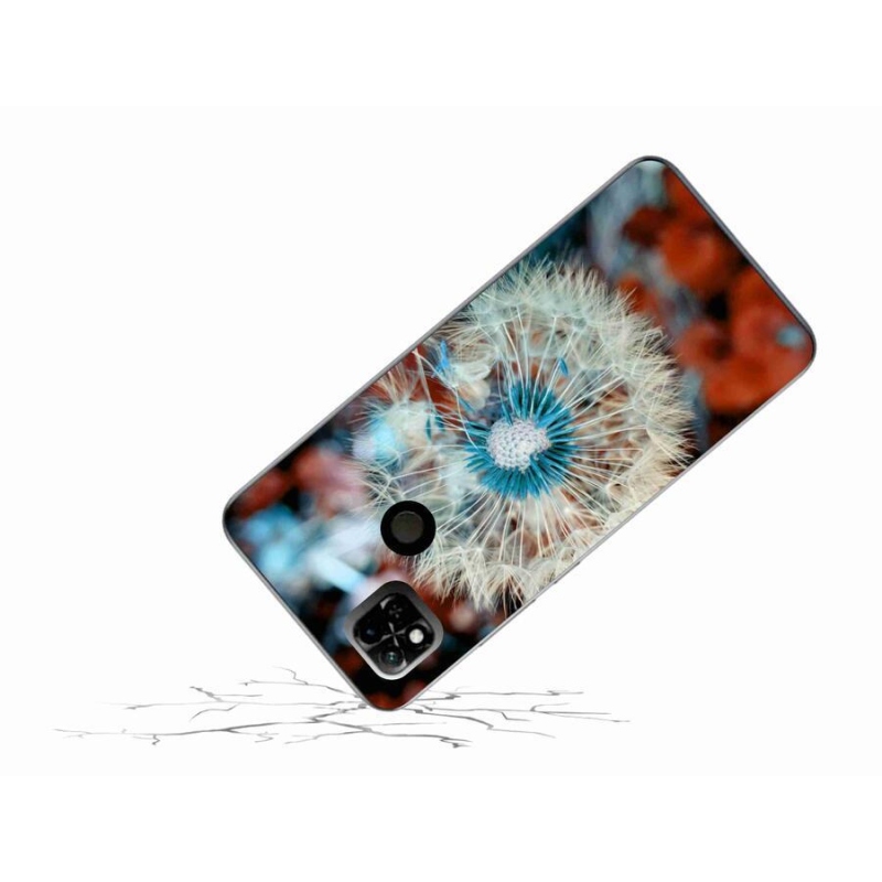 Gelový kryt mmCase na mobil Xiaomi Redmi 10A - odkvetlá pampeliška 1