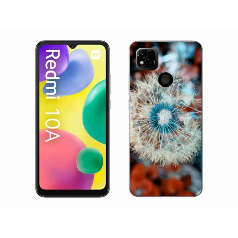 Gelový kryt mmCase na mobil Xiaomi Redmi 10A - odkvetlá pampeliška 1