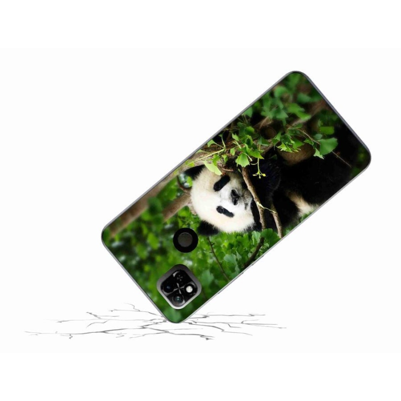 Gelový kryt mmCase na mobil Xiaomi Redmi 10A - panda