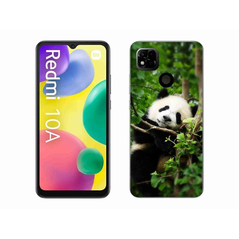 Gelový kryt mmCase na mobil Xiaomi Redmi 10A - panda