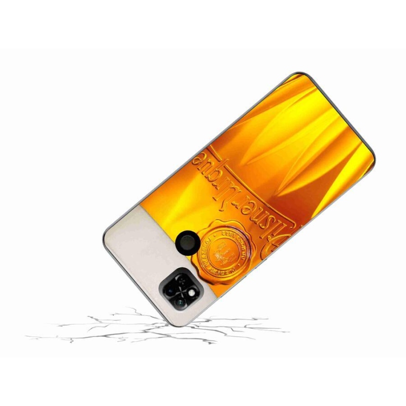 Gelový kryt mmCase na mobil Xiaomi Redmi 10A - pivo