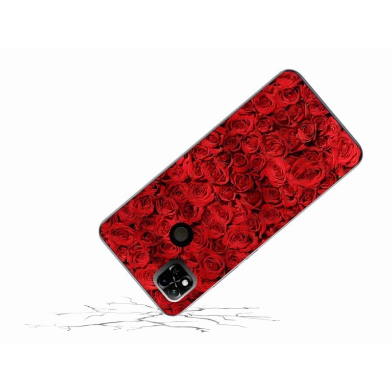 Gelový kryt mmCase na mobil Xiaomi Redmi 10A - růže