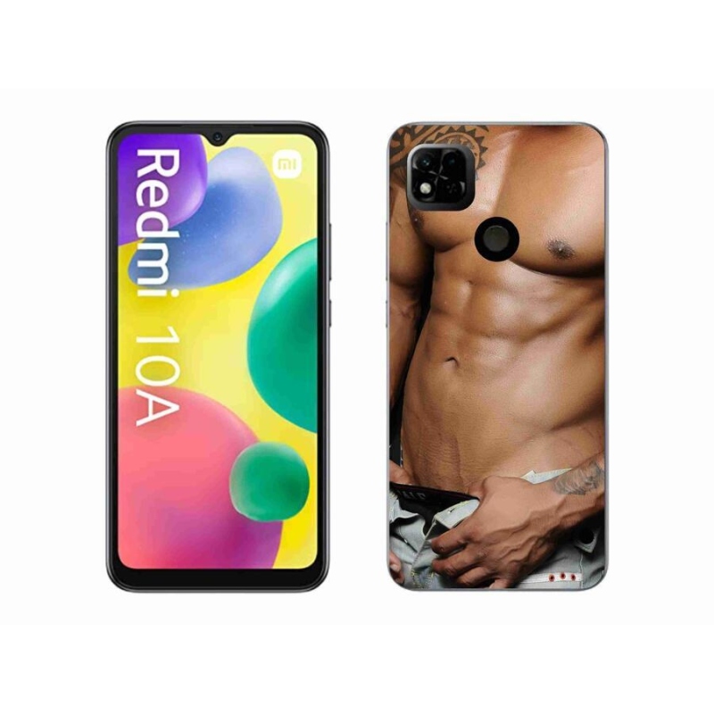 Gelový kryt mmCase na mobil Xiaomi Redmi 10A - sexy muž