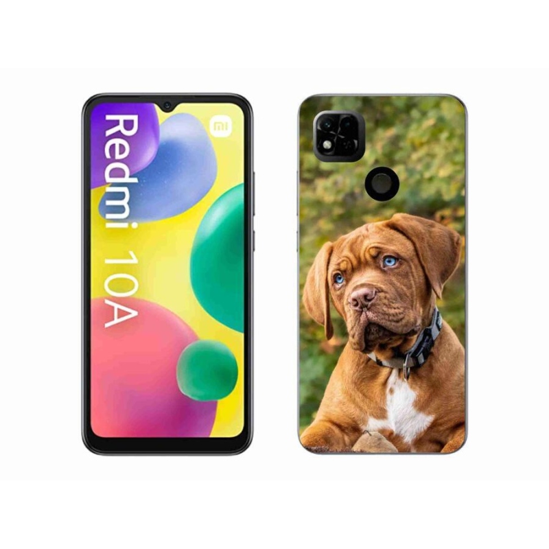 Gelový kryt mmCase na mobil Xiaomi Redmi 10A - štěně