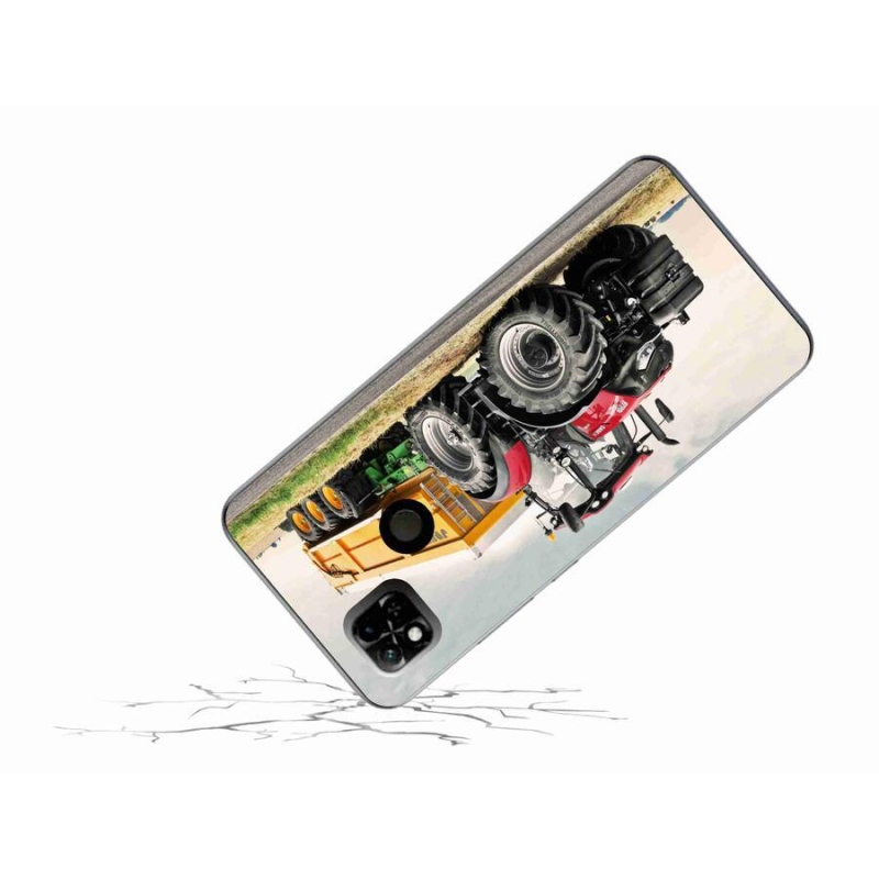 Gelový kryt mmCase na mobil Xiaomi Redmi 10A - traktor 3