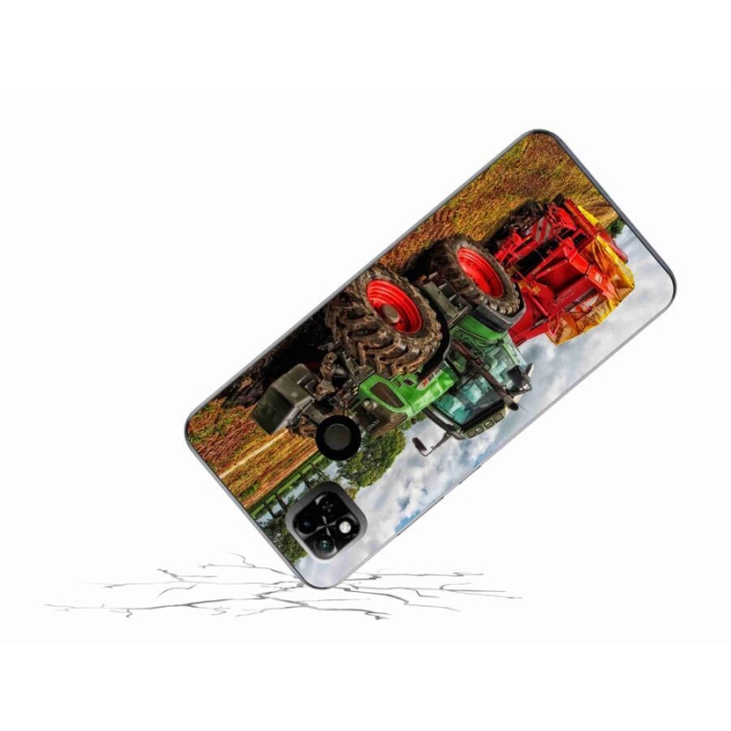 Gelový kryt mmCase na mobil Xiaomi Redmi 10A - traktor 4