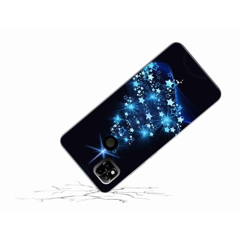 Gelový kryt mmCase na mobil Xiaomi Redmi 10A - vánoční stromek