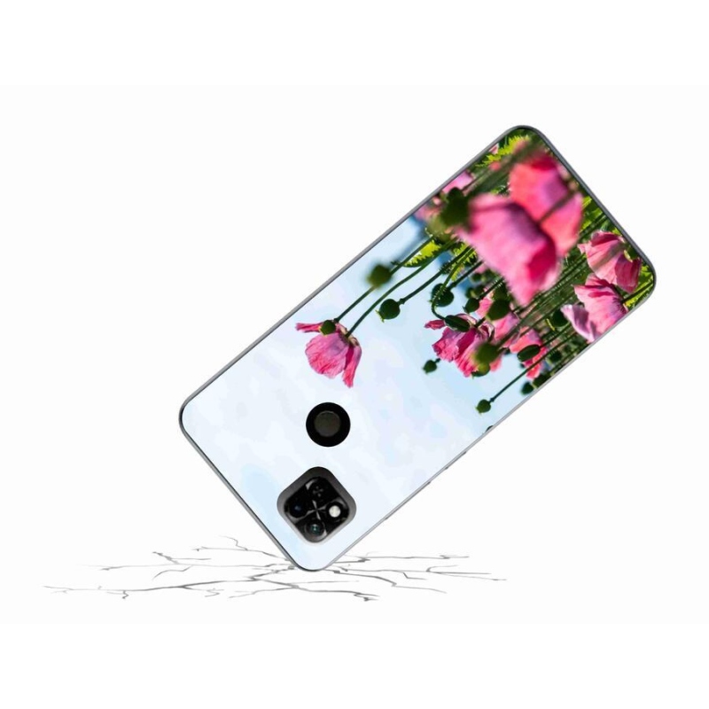 Gelový kryt mmCase na mobil Xiaomi Redmi 10A - vlčí mák