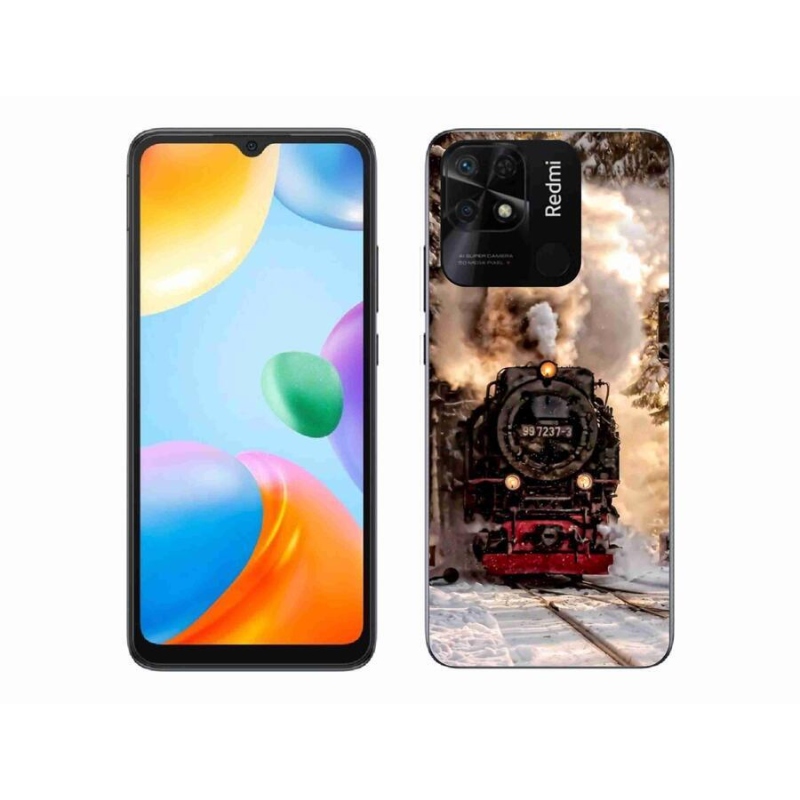 Gelový kryt mmCase na mobil Xiaomi Redmi 10C - vlak