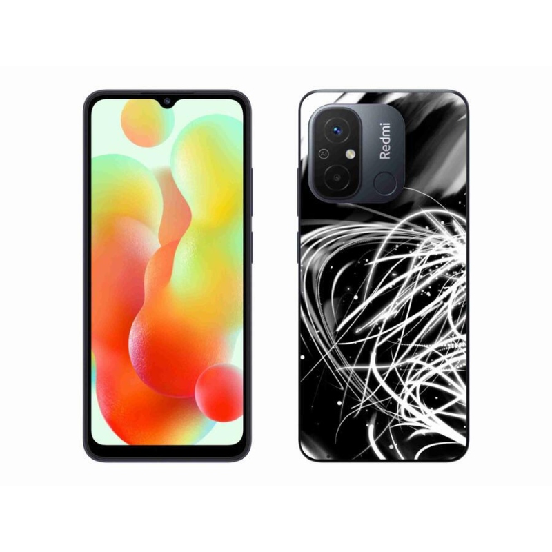 Gelový kryt mmCase na mobil Xiaomi Redmi 12C - abstrakt 2