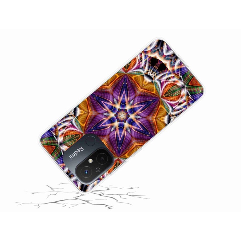 Gelový kryt mmCase na mobil Xiaomi Redmi 12C - abstrakt 6