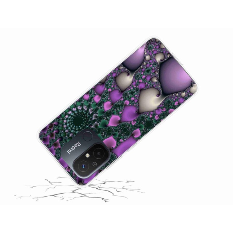 Gelový kryt mmCase na mobil Xiaomi Redmi 12C - abstrakt 7