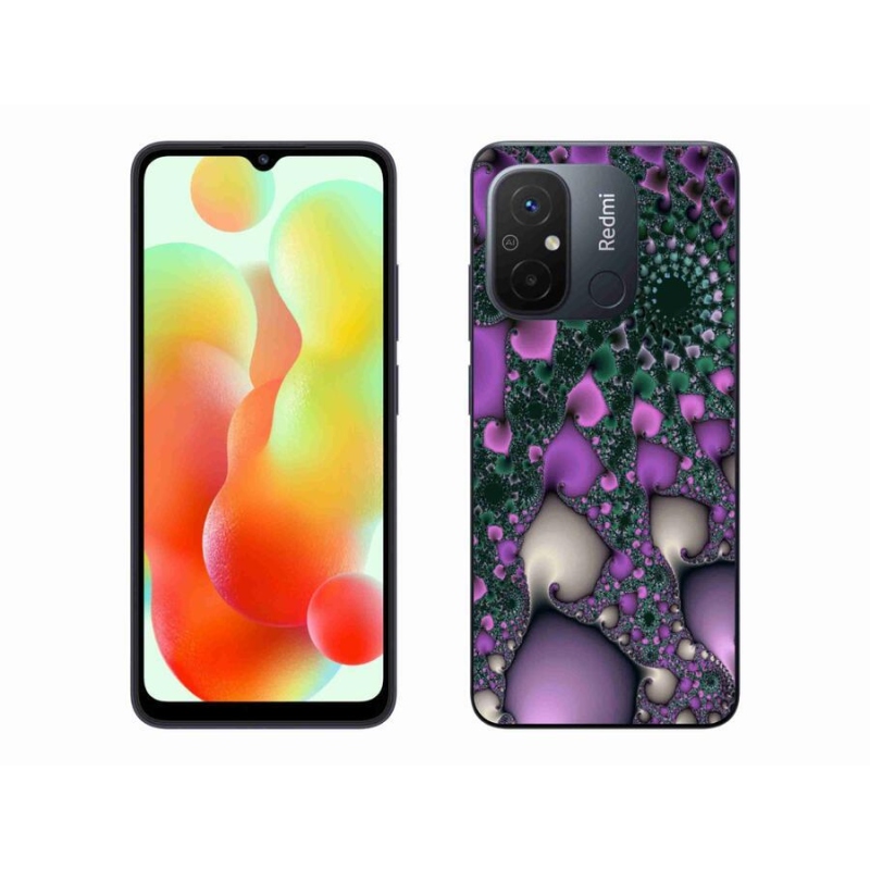 Gelový kryt mmCase na mobil Xiaomi Redmi 12C - abstrakt 7