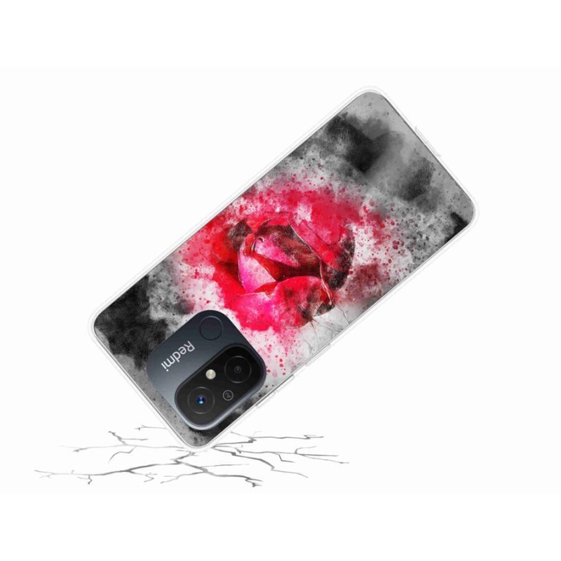 Gelový kryt mmCase na mobil Xiaomi Redmi 12C - abstrakt 9