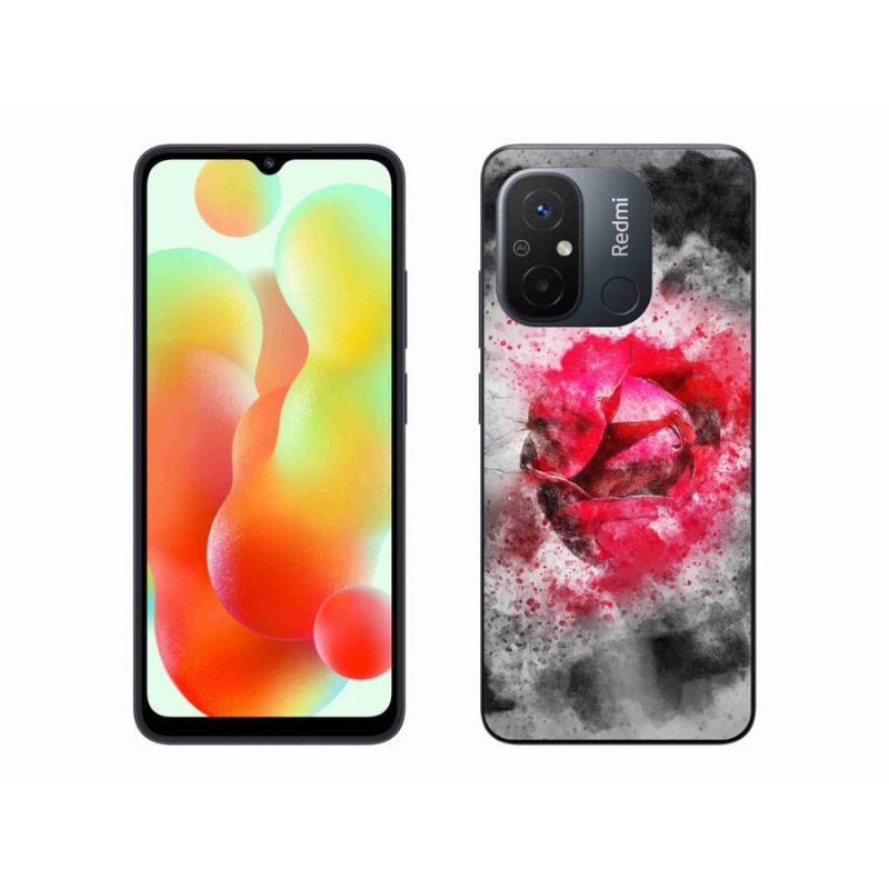 Gelový kryt mmCase na mobil Xiaomi Redmi 12C - abstrakt 9