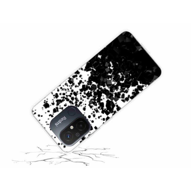 Gelový kryt mmCase na mobil Xiaomi Redmi 12C - abstraktní vzor 1