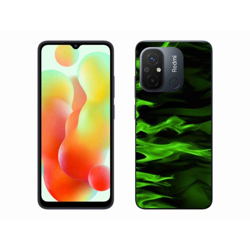 Gelový kryt mmCase na mobil Xiaomi Redmi 12C - abstraktní vzor 10