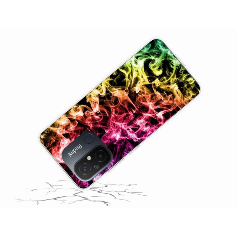 Gelový kryt mmCase na mobil Xiaomi Redmi 12C - abstraktní vzor 6